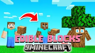 Minecraft But You Can Eat Blocks Data Pack (1.20.2, 1.19.4)