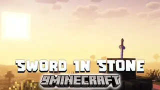 Sword In Stone Data Pack (1.20.2, 1.19.4) – Enchanted Sword!