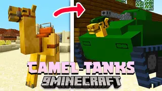 Minecraft But Camels Are Tanks Data Pack (1.20.2, 1.19.4) – Camel-Tanks!