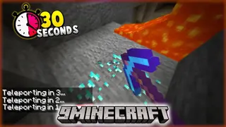 Minecraft But You Teleport Randomly Every 5 Minutes Data Pack (1.19.4, 1.19.2)