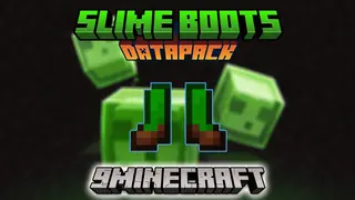 Slime Boots Data Pack (1.20.2, 1.19.4) – Jump Higher!