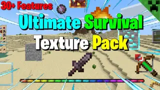 Ultimate Survival Texture Pack (26.x, 1.21) – MCPE/Bedrock