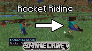 Rideable Rocket Data Pack (1.19.4, 1.19.2) – Fly Anywhere!