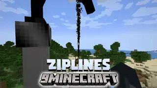 Ziplines Data Pack (1.19.4, 1.19.2) – Move Faster!