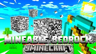Minecraft But Bedrock Is Mineable Data Pack (1.19.4, 1.19.2)