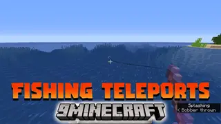 Minecraft But Fishing Teleports You Randomly Data Pack (1.19.4, 1.19.2)