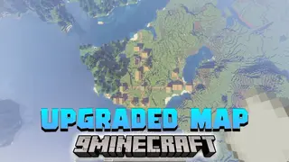 Upgraded World Map Data Pack (1.19.4, 1.19.2) – Zoomable World Map!
