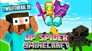 Minecraft But Spider Drops Op Items Data Pack (1.19.4, 1.19.2)