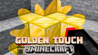 Minecraft But Everything You Touch Turns To Gold Data Pack (1.16.5)