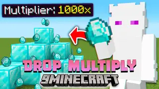 Minecraft But You Multiply Every Item You Drop Data Pack (1.19.3, 1.18.2)