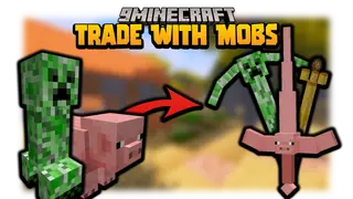 Minecraft But You Can Trade With Mobs Data Pack (1.19.3, 1.19.2)