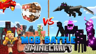 Minecraft Mob Battle Data Pack (1.19.3, 1.19.2) – Mob Battle Simulator!