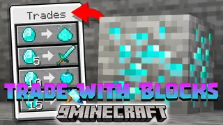 Minecraft But You Can Trade With Blocks Data Pack (1.19.3, 1.19.2)