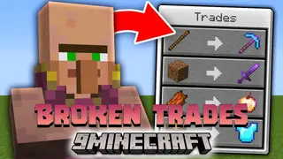 Minecraft But Villagers Trade Broken Items Data Pack (1.17.1, 1.16.5)