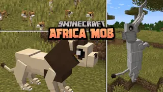 Africa Mob Data Pack (1.19.3, 1.18.2) – Savanna Creatures