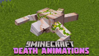Minecraft Death Animations Data Pack (1.18.2, 1.17.1) – Broke Separate Parts When Death!