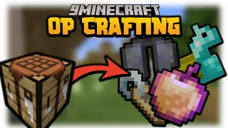 Minecraft But Crafting Is OP Data Pack (1.19.3, 1.19.2) – Recipes for Rare Items