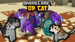 Minecraft But Cats Will Give You OP Daily Gifts Data Pack (1.19.3, 1.18.2)