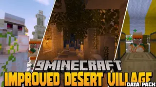 Improved Desert Village Data Pack (1.19.3, 1.18.2) – Village Overhaul