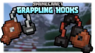 Grappling Hooks Data Pack (1.19.3, 1.19.2) – Mobility Items