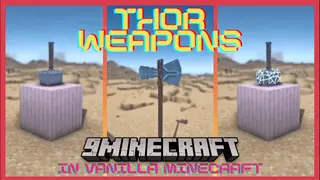 Thor Weapons Data Pack (1.19.3, 1.19.2) – God Of Thunder Weapons!