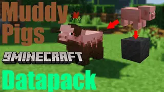 Muddy Pigs Data Pack (1.19.3, 1.19.2) – Muddy Pigs In Minecraft!