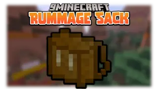 Rummage Sack Data Pack (1.19.3, 1.19.2) – Early Game Storage Solution