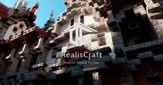 RealisCraft BE Texture Pack (1.21, 1.20) – RTX/DeferredRendering Shader