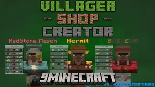 Villager Shop Creator Data Pack (1.19.3, 1.18.2) – More Types Of Villager!
