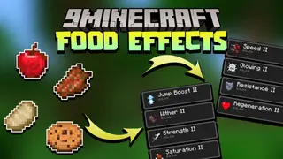 Minecraft But Eating Gives Random Effects Data Pack (1.19.3, 1.18.2)