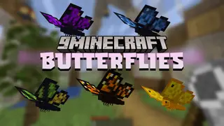 Butterflies Data Pack (1.19.3, 1.18.2) – Butterflies In Minecraft!