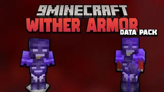 Wither Armor & Sword Data Pack (1.19.3, 1.18.2) – Becomes Invincible