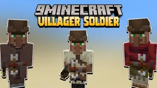 Villager Soldiers Data Pack (1.19.3, 1.18.2) – Armed Villagers