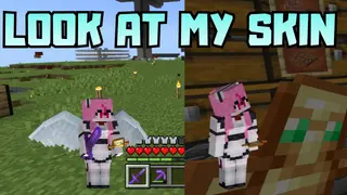 Look at My Skin Texture Pack (1.21, 1.20) – MCPE/Bedrock