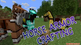 Horse Armor Crafting Data Pack (1.19.3, 1.18.2) – Craftable Horse Armors