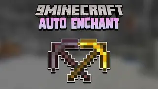 Minecraft But Pickaxes Are Automatically Enchanted Data Pack (1.19.3, 1.18.2)