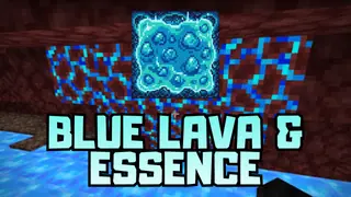 Blue Lava and Essence Texture Pack (26.x, 1.21) – MCPE/Bedrock