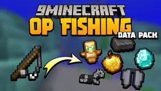 Minecraft But Fishing Is OP Data Pack (1.19.3, 1.18.2)