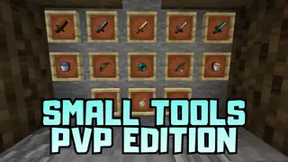 Small Tools PvP Edition Texture Pack (26.x, 1.21) – MCPE/Bedrock