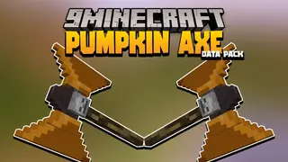Pumpkin Axe Data Pack (1.19.3, 1.18.2) – Halloween Weapon