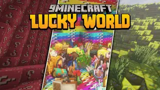 Minecraft But The Entire World Is Fully Fill With Lucky Block Data Pack (1.19.3, 1.18.2)