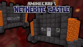 Craftable Netherite Castle Data Pack (1.19.3, 1.18.2) – OP Structure