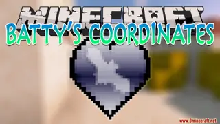 Batty's Coordinates Data Pack (1.19.3, 1.18.2) – Display your Coordinates