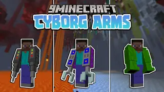Cyborg Arms Data Pack (1.19.3, 1.18.2) – Sci-fi Weapons