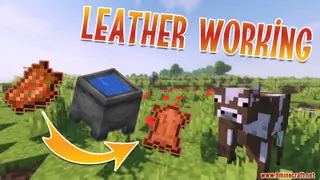 Leather Working Data Pack (1.19.3, 1.18.2) – Turning Rotten Flesh into Leather