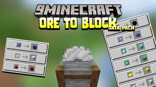 Minecraft But Cut Ores To Block Data Pack (1.19.3, 1.18.2) – Infinite Resources