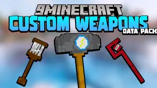 OP Custom Weapons Data Pack (1.19.4, 1.18.2) – New Weapons