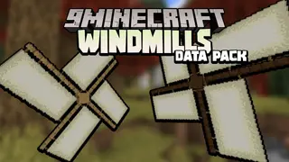 Windmills Data Pack (1.19.4, 1.18.2) – Animated Windmills