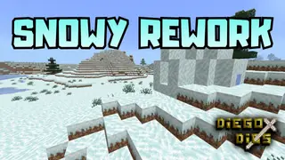Snowy Rework Texture Pack (26.x, 1.21) – MCPE/Bedrock