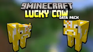 Minecraft But There Is Lucky Cows Data Pack (1.18.2, 1.17.1) – Randomness, Lucky Mobs